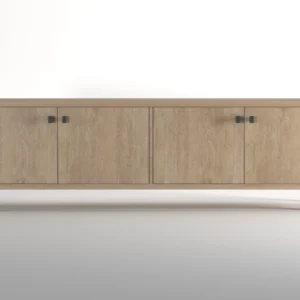 Mueble Tv 170cm en Mango y DM Blanqueado Oregon