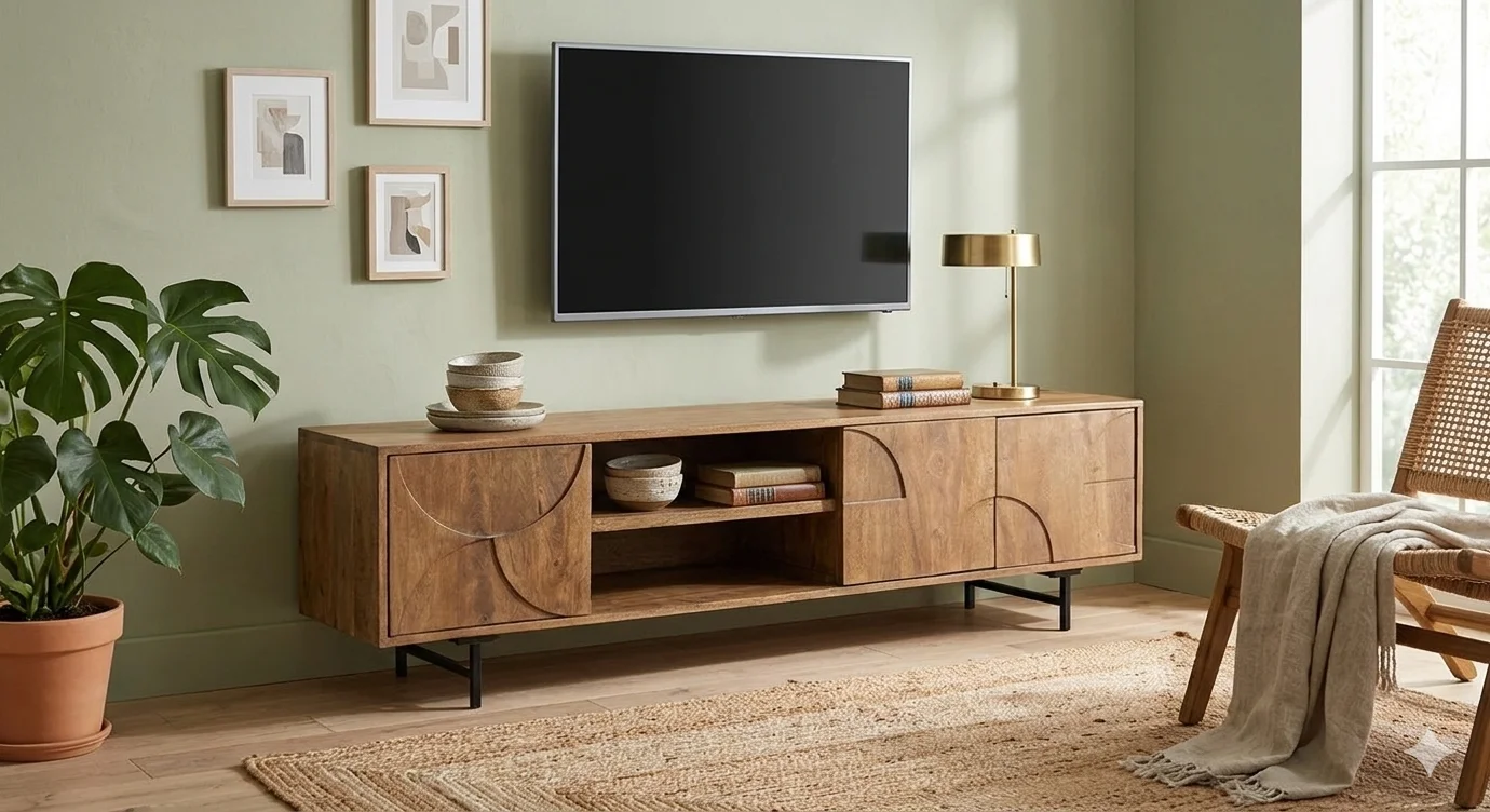 Mueble Tv 175cm en Mango Brooklyn