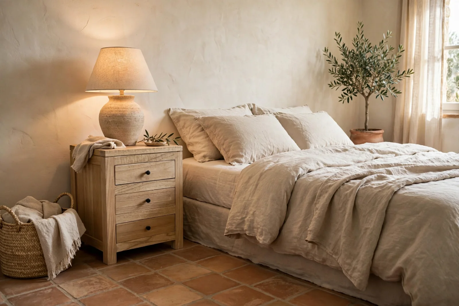Mueble Tv 180cm en Mindi Natural Provenza